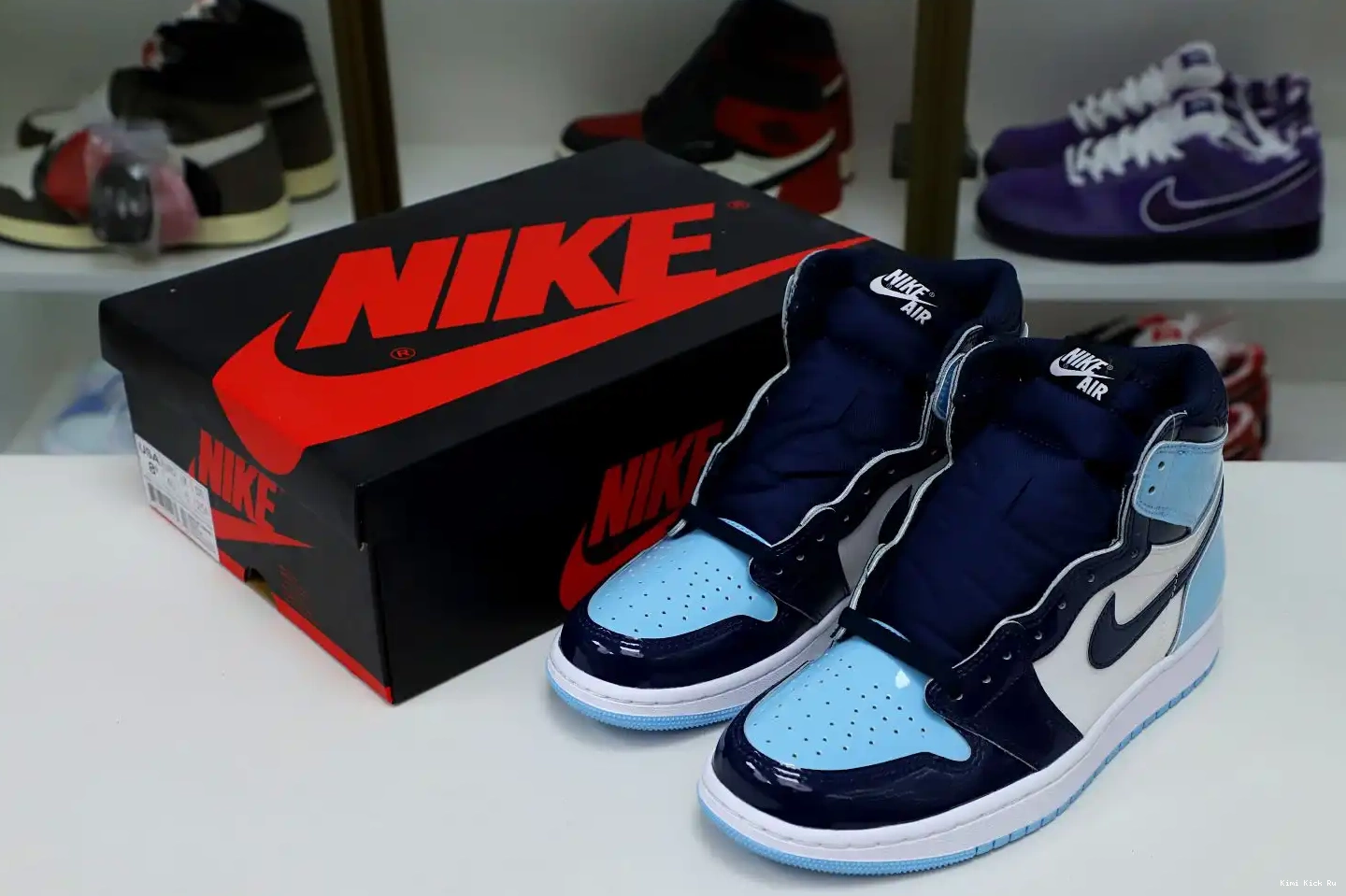 HIGH AIR JORDAN CHILL' RETRO 'BLUE WMNS 1 OG Kimikick 0420